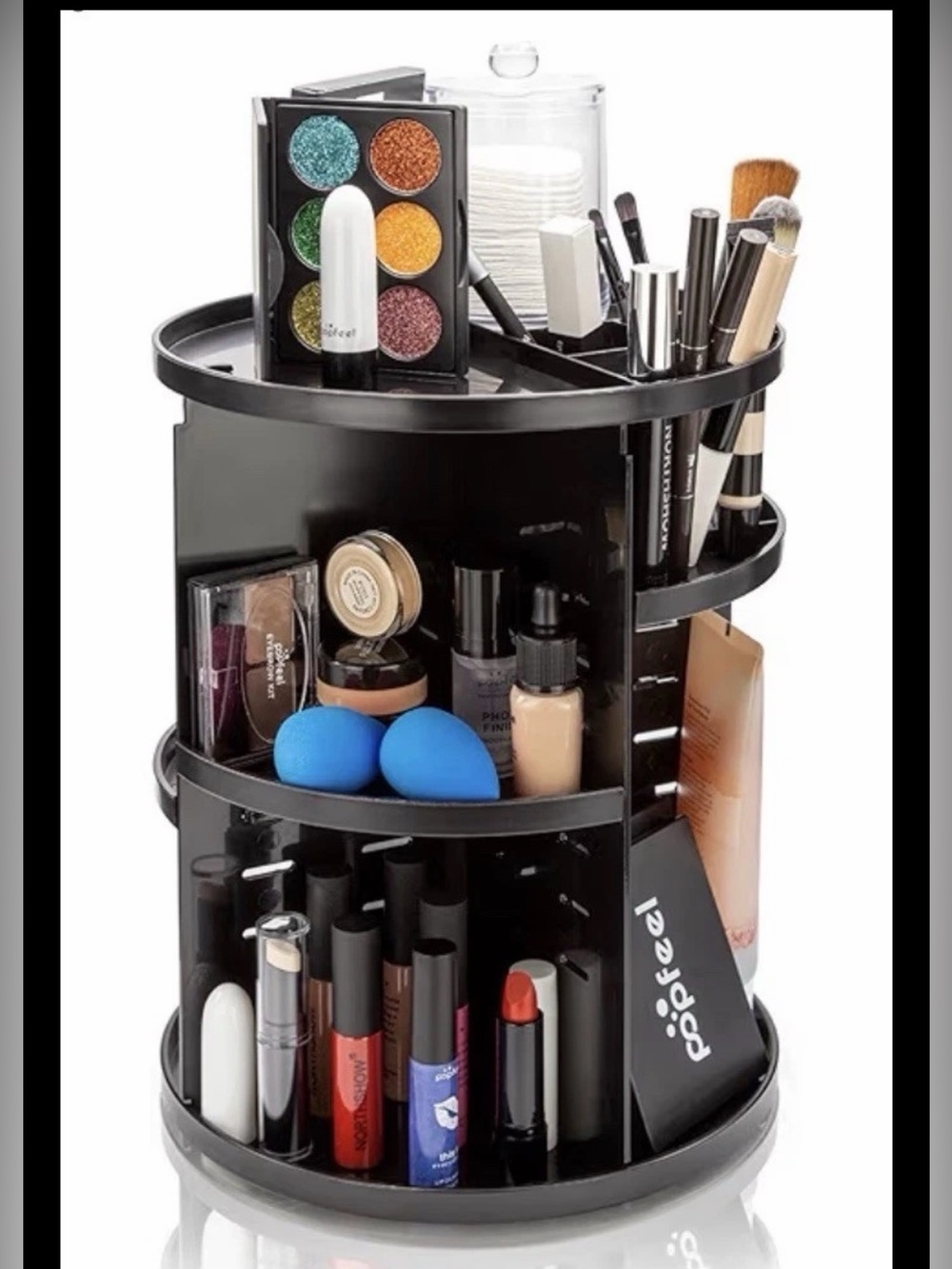 Brookstone 360 Rotating Organizer Adjustable Dividers